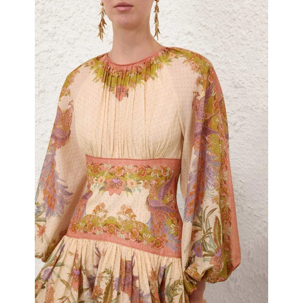 Elevate your elegance in this Zimmermann Dresses available now at Luxury Shoes 