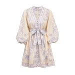 Elevate your elegance in this Zimmermann Dresses available now at Luxury Shoes 
