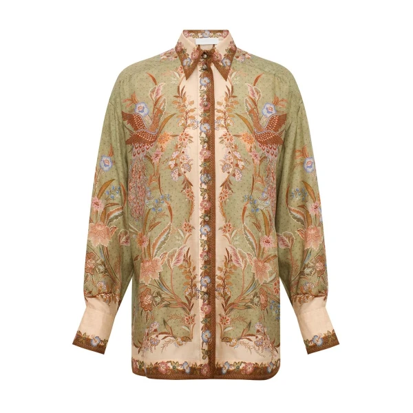 Elevate your elegance in this Zimmermann Tops available now at Luxury Shoes 