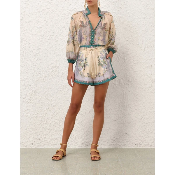 Elevate your elegance in this Zimmermann Shorts available now at Luxury Shoes 