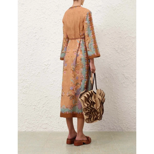 Elevate your elegance in this Zimmermann Dresses available now at Luxury Shoes 