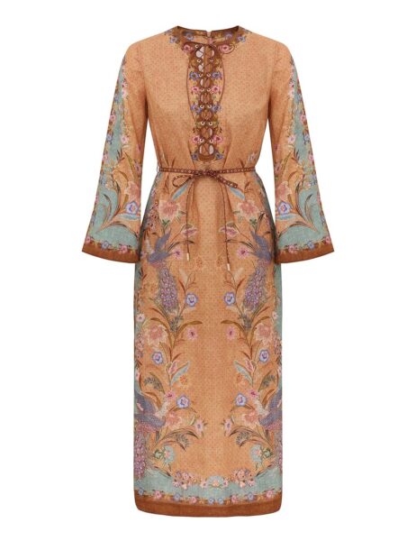 Elevate your elegance in this Zimmermann Dresses available now at Luxury Shoes 