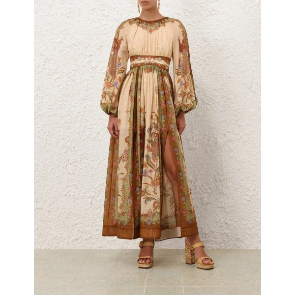 Elevate your elegance in this Zimmermann Dresses available now at Luxury Shoes 