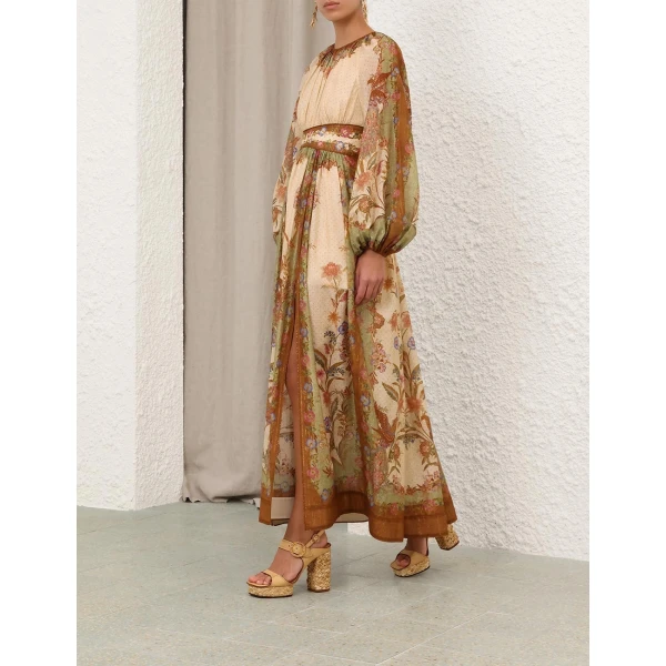 Elevate your elegance in this Zimmermann Dresses available now at Luxury Shoes 