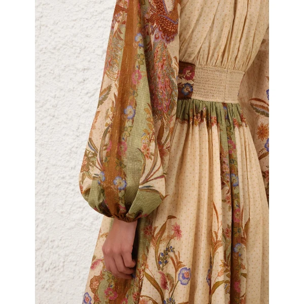 Elevate your elegance in this Zimmermann Dresses available now at Luxury Shoes 