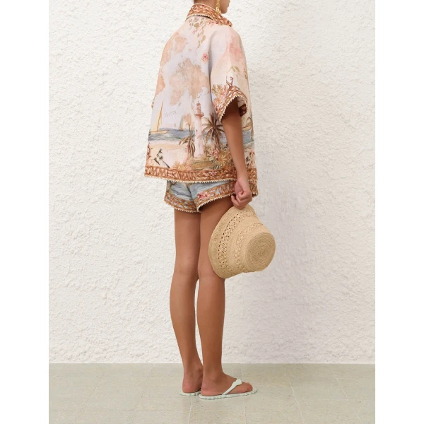 Elevate your elegance in this Zimmermann Shorts available now at Luxury Shoes 