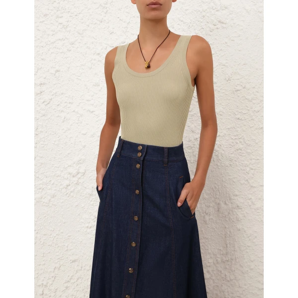 Elevate your elegance in this Zimmermann Tops available now at Luxury Shoes 