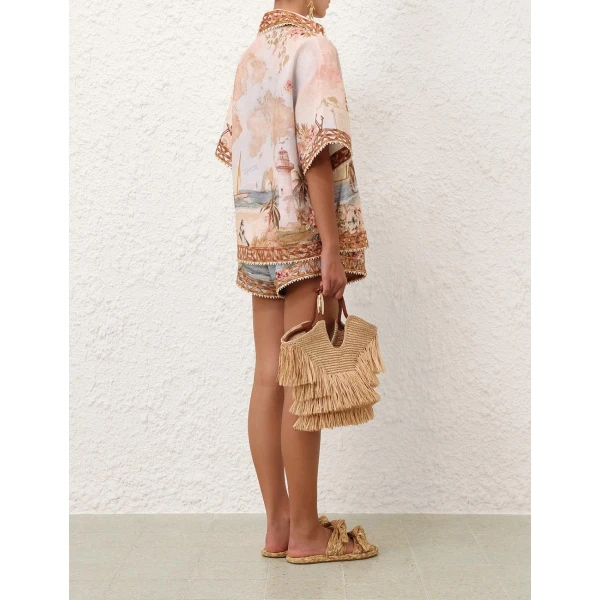 Elevate your elegance in this Zimmermann Tops available now at Luxury Shoes 