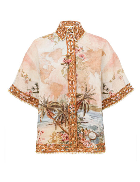 Elevate your elegance in this Zimmermann Tops available now at Luxury Shoes 