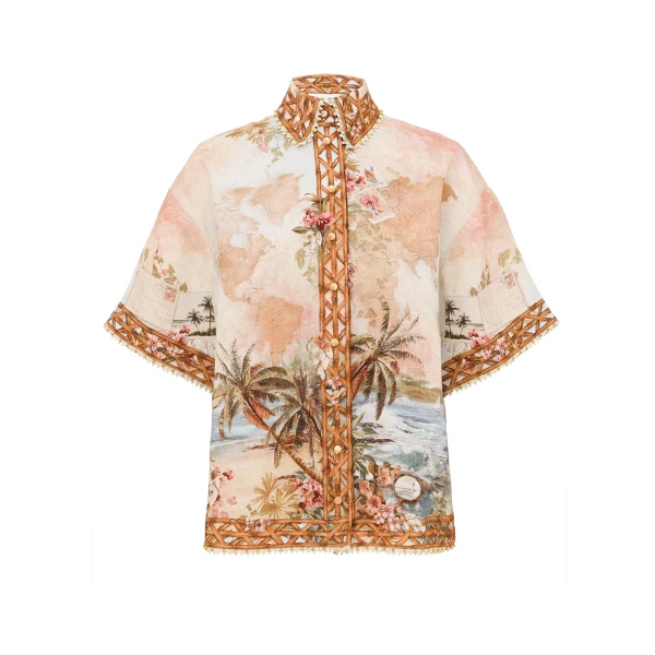 Elevate your elegance in this Zimmermann Tops available now at Luxury Shoes 