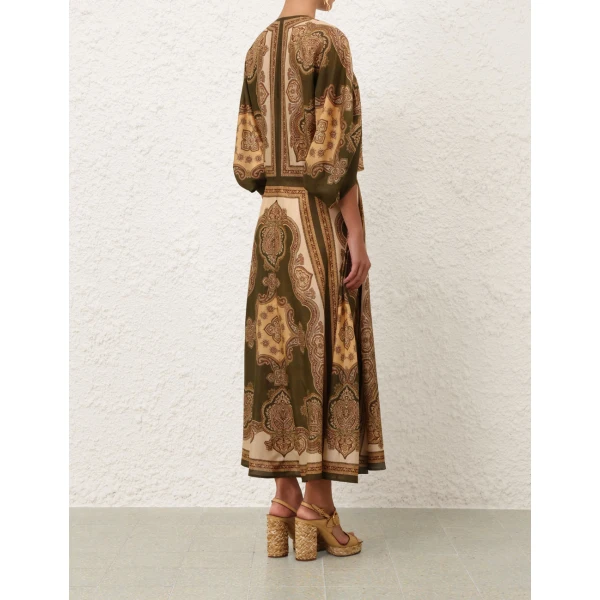 Elevate your elegance in this Zimmermann Dresses available now at Luxury Shoes 