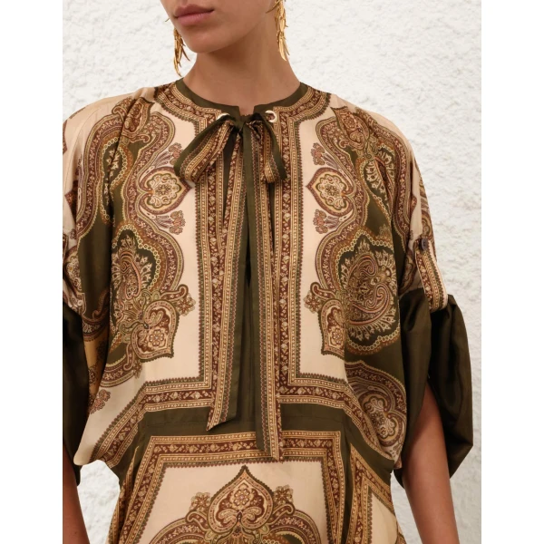 Elevate your elegance in this Zimmermann Dresses available now at Luxury Shoes 