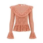 Elevate your elegance in this Zimmermann Tops available now at Luxury Shoes 