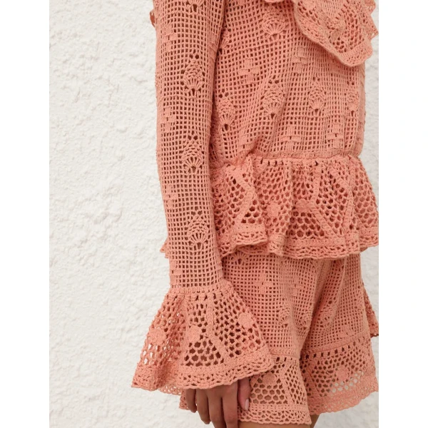 Elevate your elegance in this Zimmermann Tops available now at Luxury Shoes 