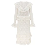 Elevate your elegance in this Zimmermann Dresses available now at Luxury Shoes 