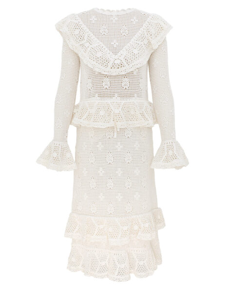 Elevate your elegance in this Zimmermann Dresses available now at Luxury Shoes 
