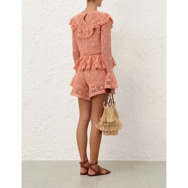 Elevate your elegance in this Zimmermann Shorts available now at Luxury Shoes 