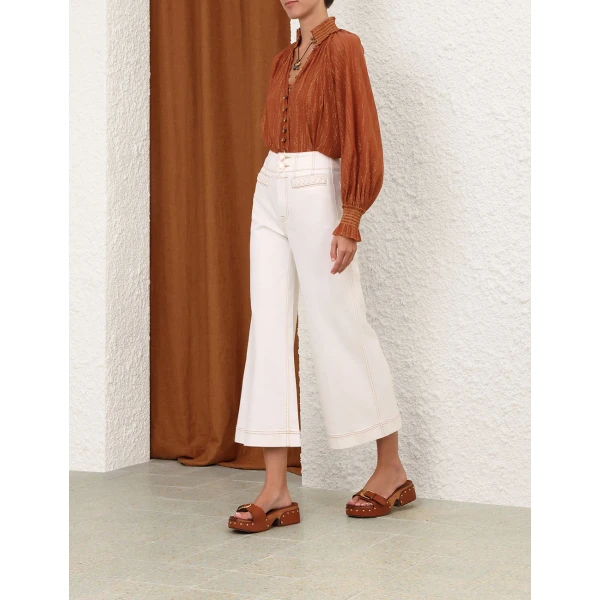 Elevate your elegance in this Zimmermann Pants available now at Luxury Shoes 