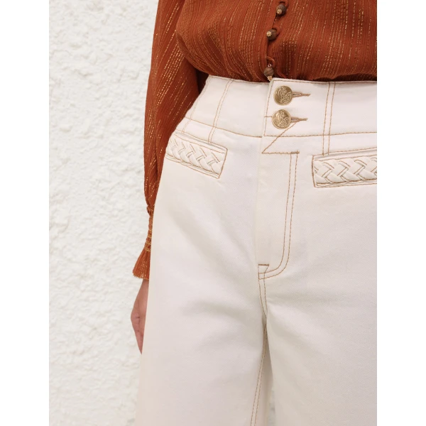 Elevate your elegance in this Zimmermann Pants available now at Luxury Shoes 