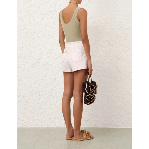 Elevate your elegance in this Zimmermann Shorts available now at Luxury Shoes 