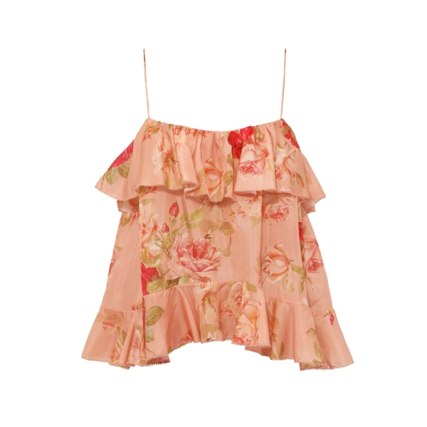 Elevate your elegance in this Zimmermann Tops available now at Luxury Shoes 
