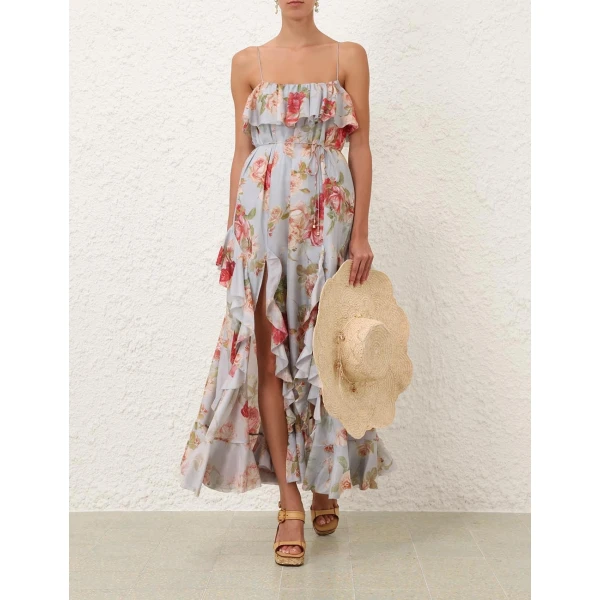 Elevate your elegance in this Zimmermann Dresses available now at Luxury Shoes 