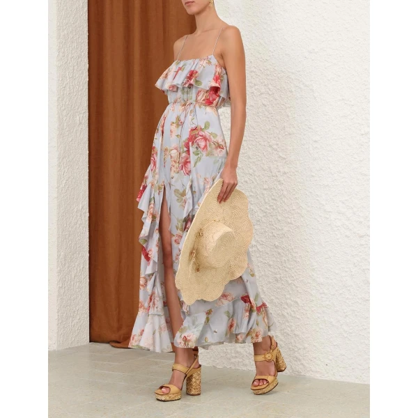 Elevate your elegance in this Zimmermann Dresses available now at Luxury Shoes 