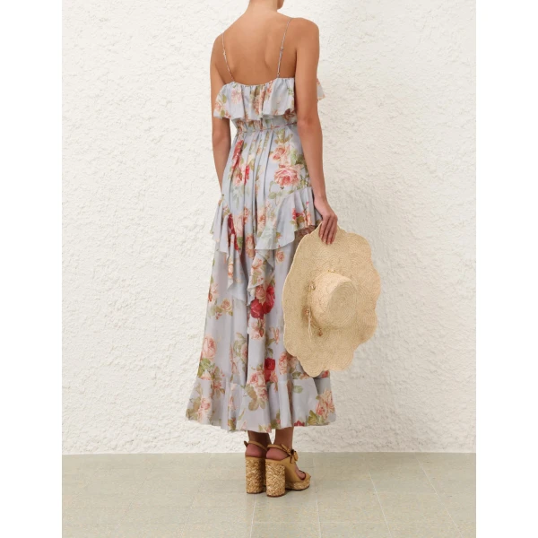 Elevate your elegance in this Zimmermann Dresses available now at Luxury Shoes 
