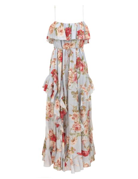 Elevate your elegance in this Zimmermann Dresses available now at Luxury Shoes 
