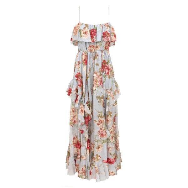 Elevate your elegance in this Zimmermann Dresses available now at Luxury Shoes 
