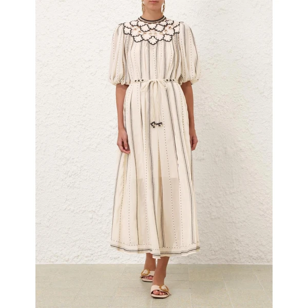 Elevate your elegance in this Zimmermann Dresses available now at Luxury Shoes 
