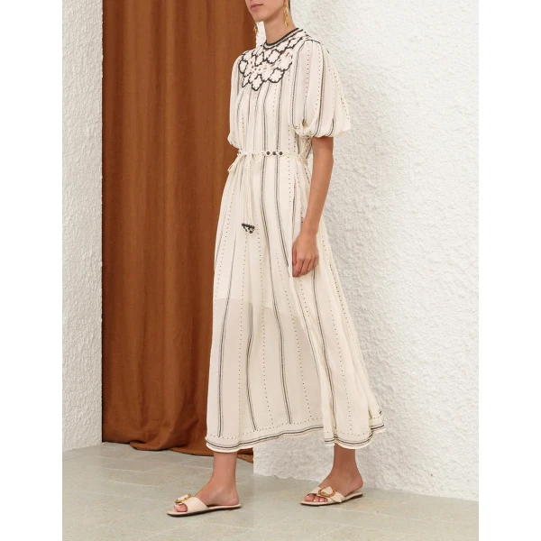 Elevate your elegance in this Zimmermann Dresses available now at Luxury Shoes 