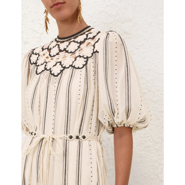 Elevate your elegance in this Zimmermann Dresses available now at Luxury Shoes 