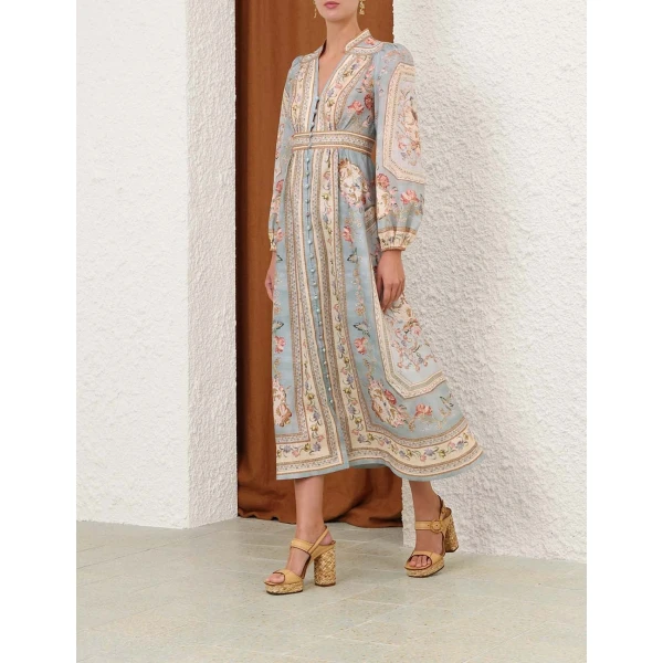 Elevate your elegance in this Zimmermann Dresses available now at Luxury Shoes 