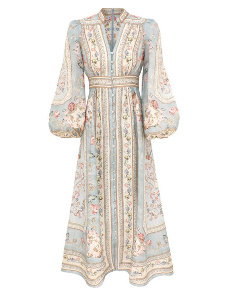 Elevate your elegance in this Zimmermann Dresses available now at Luxury Shoes 