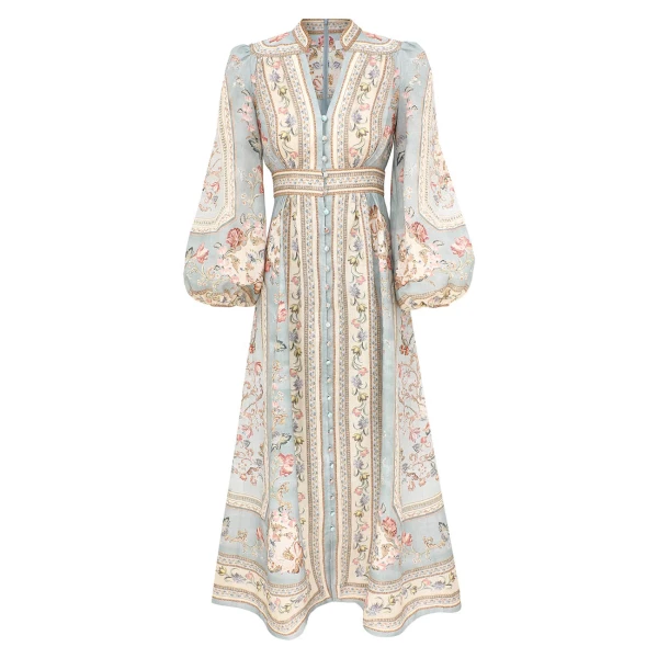 Elevate your elegance in this Zimmermann Dresses available now at Luxury Shoes 