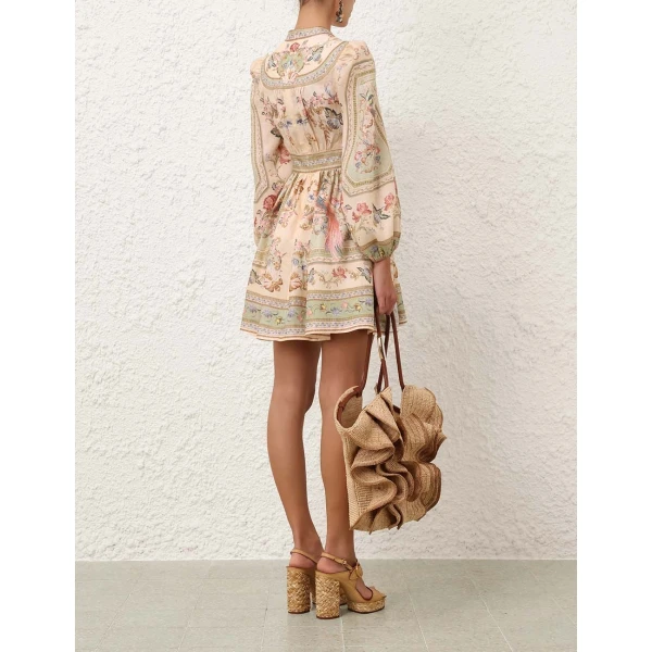 Elevate your elegance in this Zimmermann Dresses available now at Luxury Shoes 