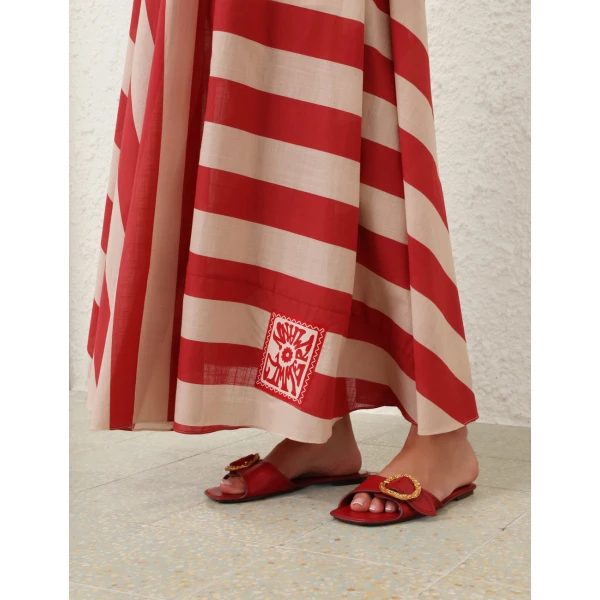 Elevate your elegance in this Zimmermann Dresses available now at Luxury Shoes 