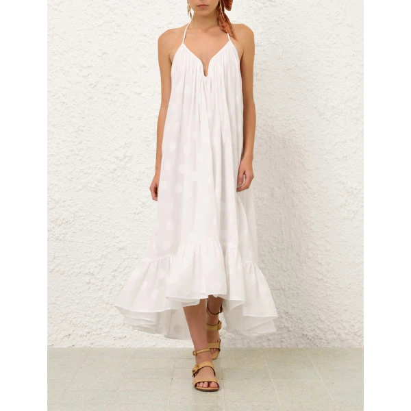 Elevate your elegance in this Zimmermann Dresses available now at Luxury Shoes 