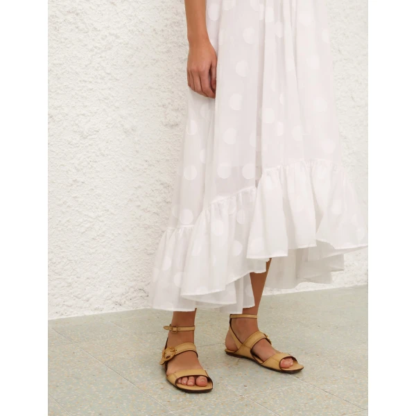 Elevate your elegance in this Zimmermann Dresses available now at Luxury Shoes 