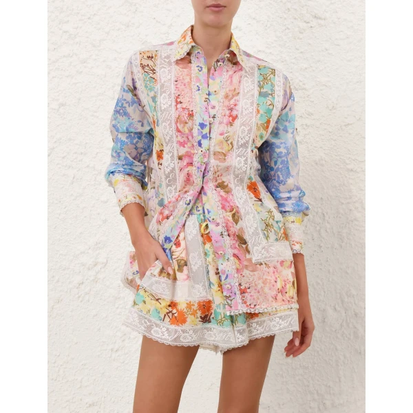 Elevate your elegance in this Zimmermann Tops available now at Luxury Shoes 