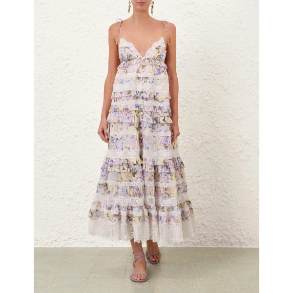 Elevate your elegance in this Zimmermann Dresses available now at Luxury Shoes 