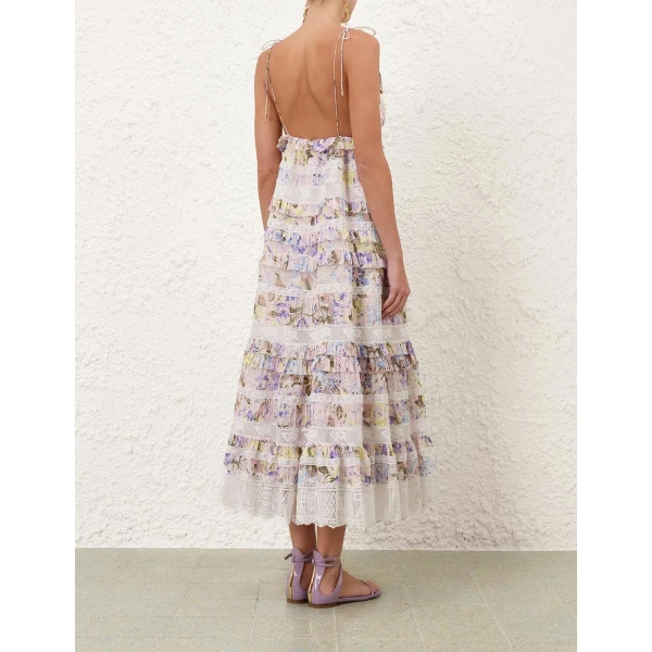 Elevate your elegance in this Zimmermann Dresses available now at Luxury Shoes 