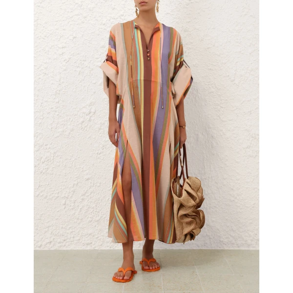 Elevate your elegance in this Zimmermann Dresses available now at Luxury Shoes 