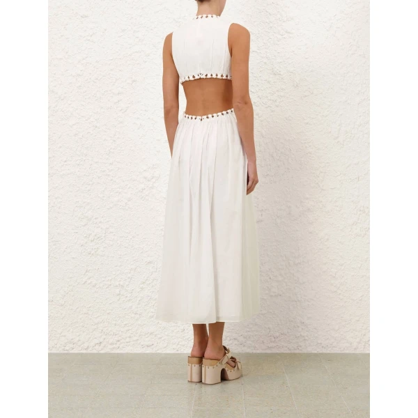 Elevate your elegance in this Zimmermann Dresses available now at Luxury Shoes 
