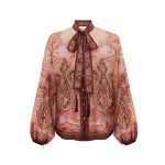 Elevate your elegance in this Zimmermann Tops available now at Luxury Shoes 