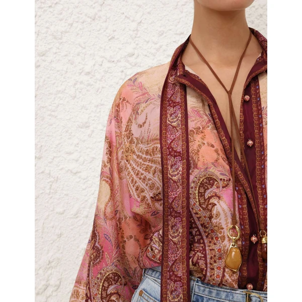 Elevate your elegance in this Zimmermann Tops available now at Luxury Shoes 