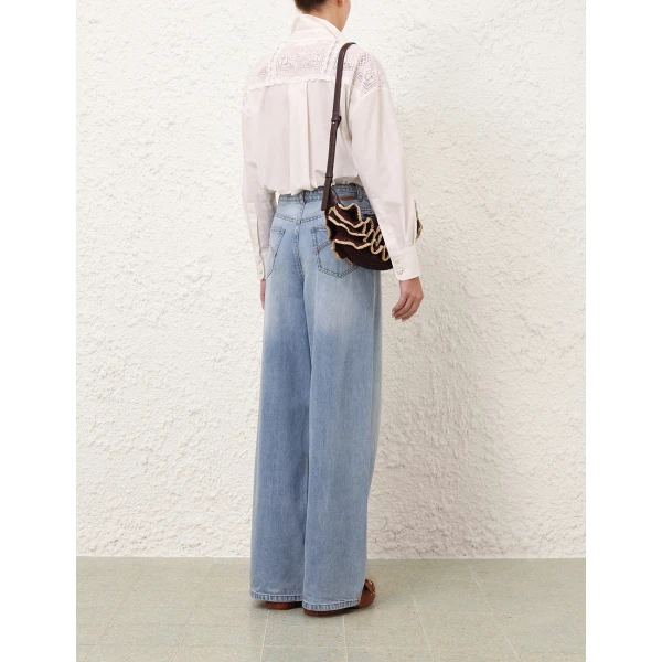Elevate your elegance in this Zimmermann Tops available now at Luxury Shoes 