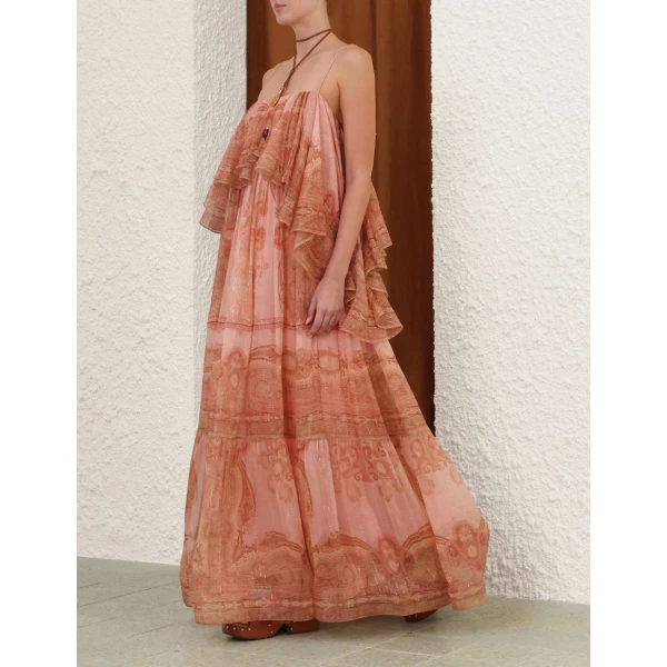 Elevate your elegance in this Zimmermann Dresses available now at Luxury Shoes 