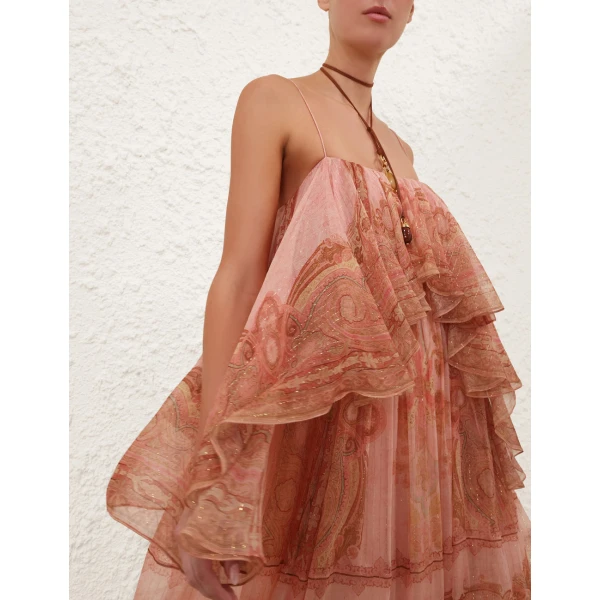 Elevate your elegance in this Zimmermann Dresses available now at Luxury Shoes 